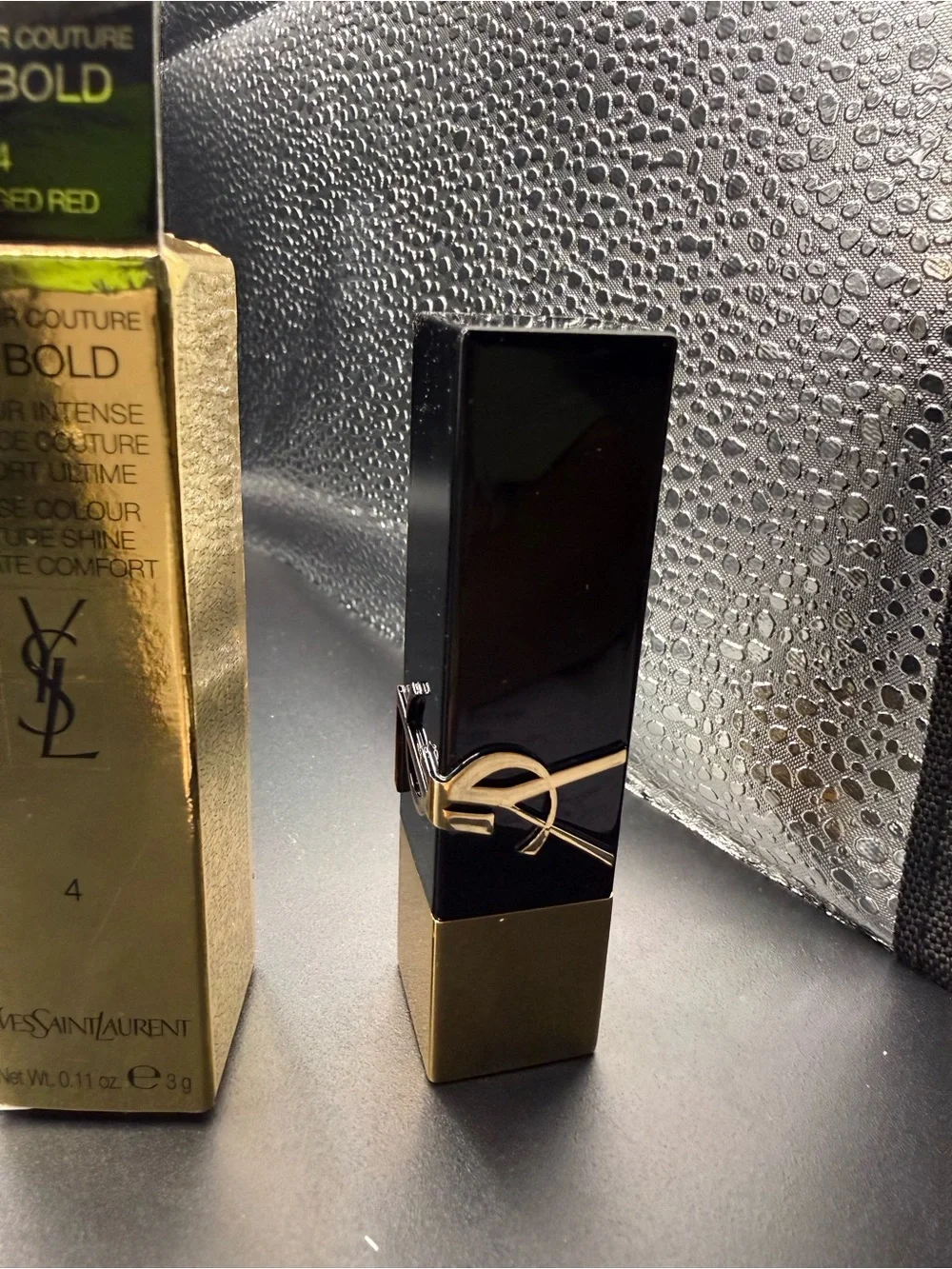 Yves Saint Laurent Bold Rouge Pur Couture Lipstick in Deep Rose Red